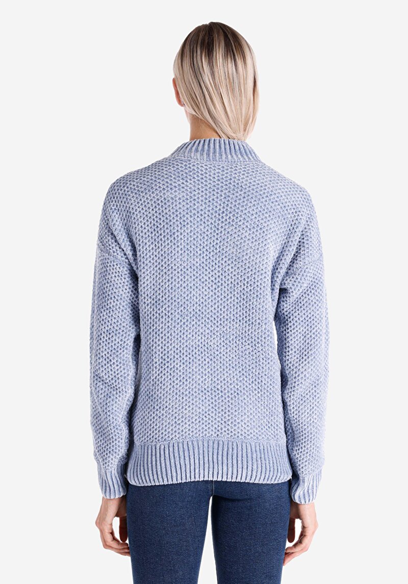 Показати інформацію про Светр Жіночий Блакитний  Cl1066464