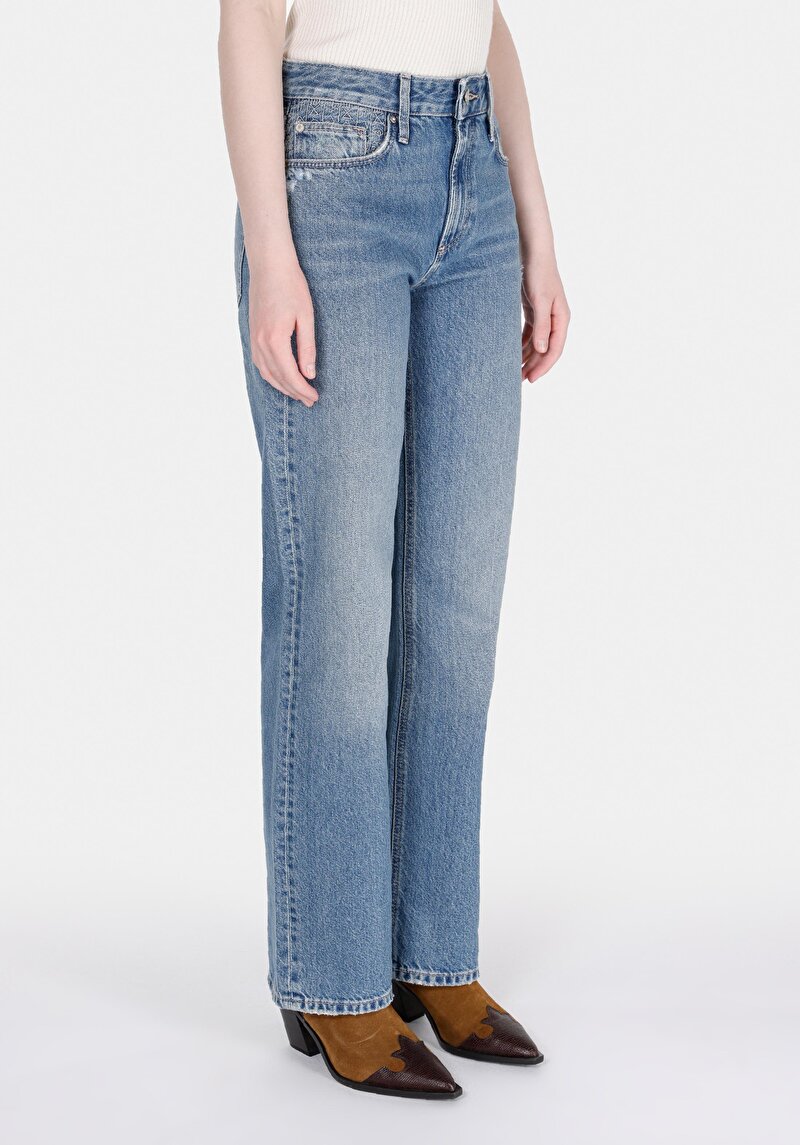 Зображення Джинси Жіночі Прямого Крою Cl1072460