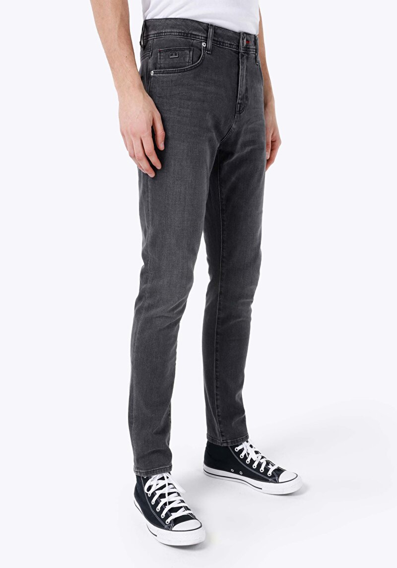 Зображення 044 Karl Джинси Чоловічі Блакитні Прямого Крою Cl1068571