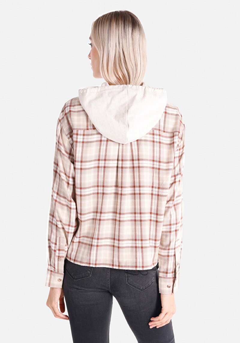 Показати інформацію про Сорочка З Довгим Рукавом Жіноча Бежева  Cl1065066