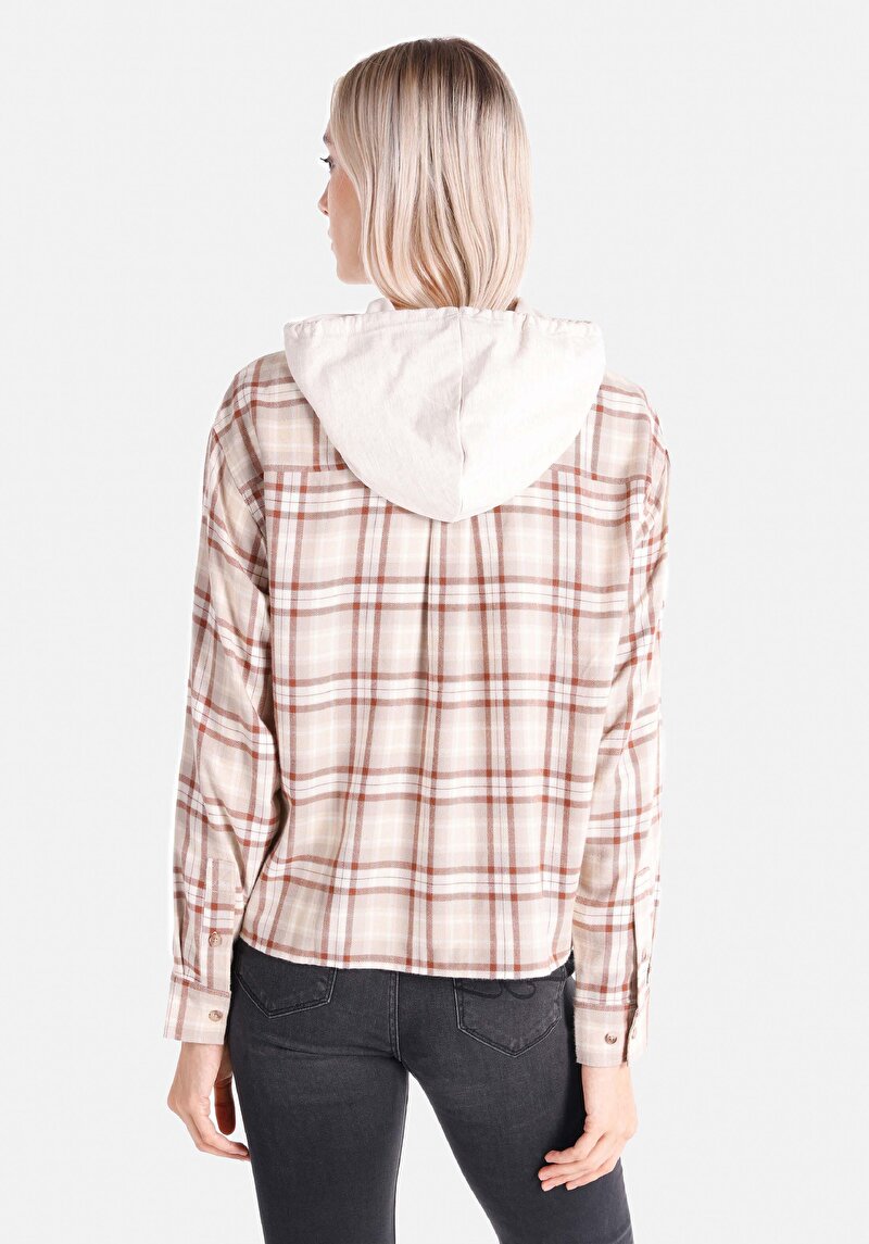 Зображення Сорочка З Довгим Рукавом Жіноча Бежева Cl1065066