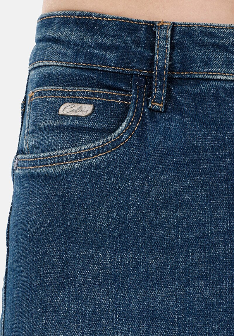 Показати інформацію про 920 Elsa Джинси Жіночі Блакитні Класичного Крою Cl1067525