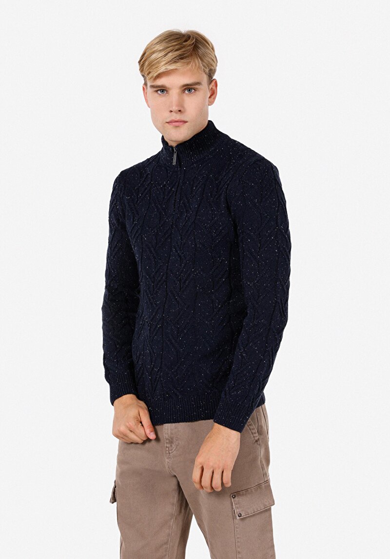 Зображення Светр Чоловічий Синій  Cl1071050