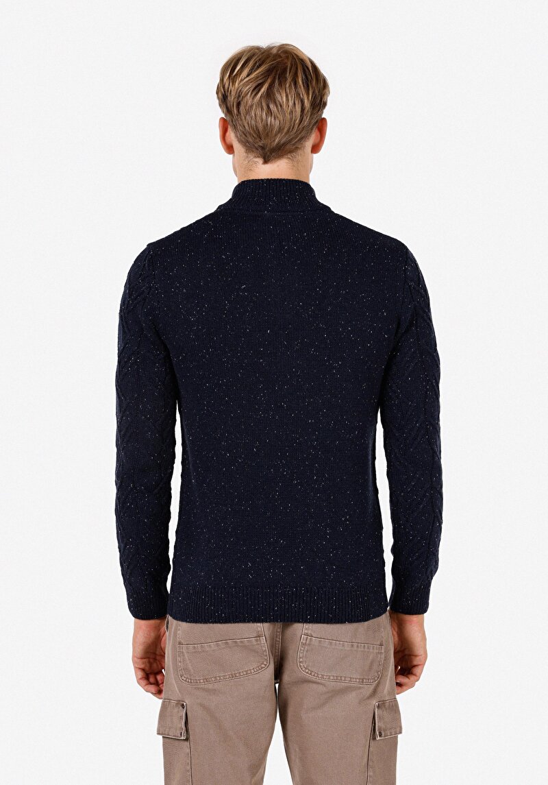 Показати інформацію про Светр Чоловічий Синій  Cl1071050