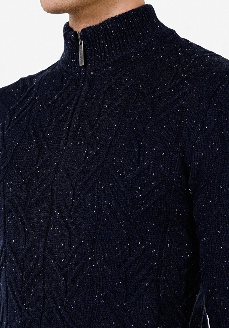 Показати інформацію про Светр Чоловічий Синій  Cl1071050