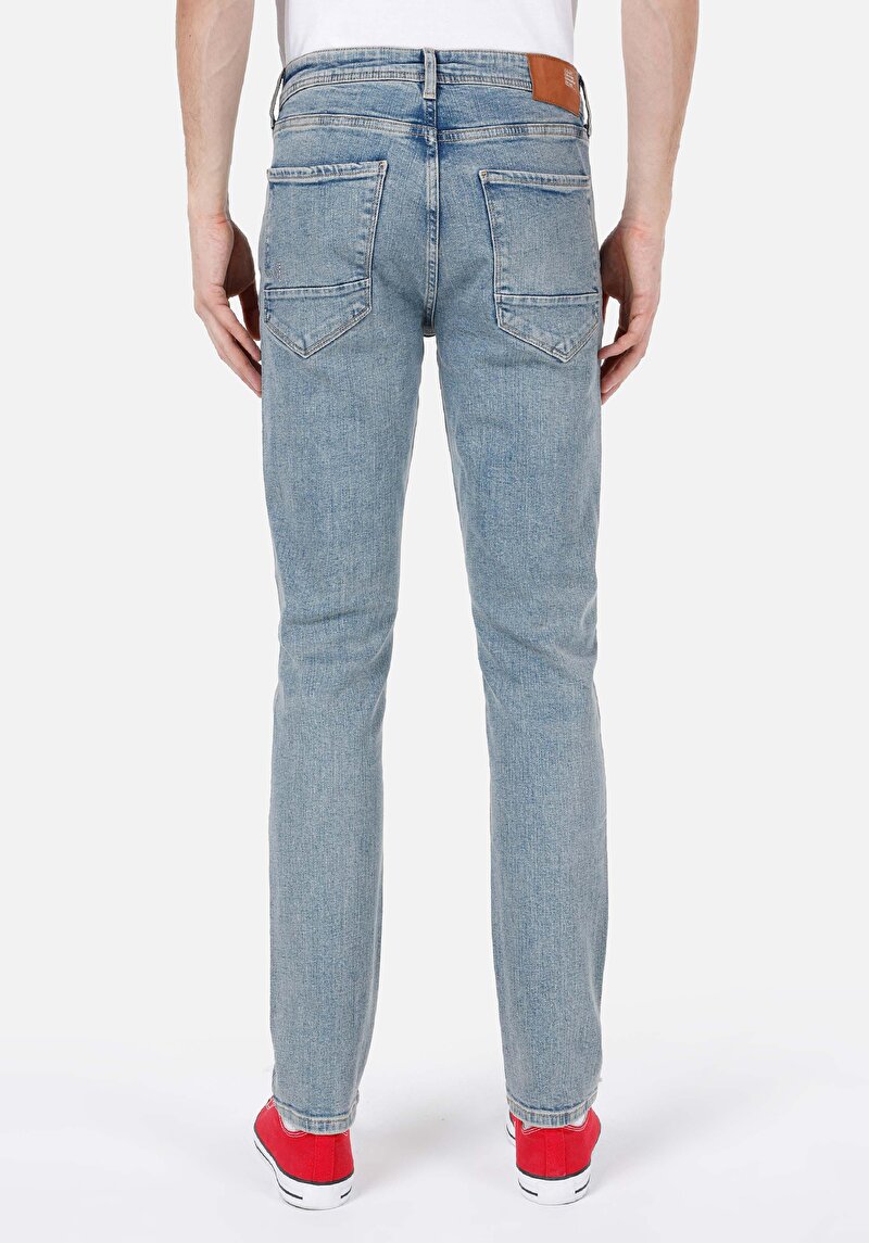 Показати інформацію про 044 Karl Джинси Чоловічі Блакитні Прямого Крою Cl1068601