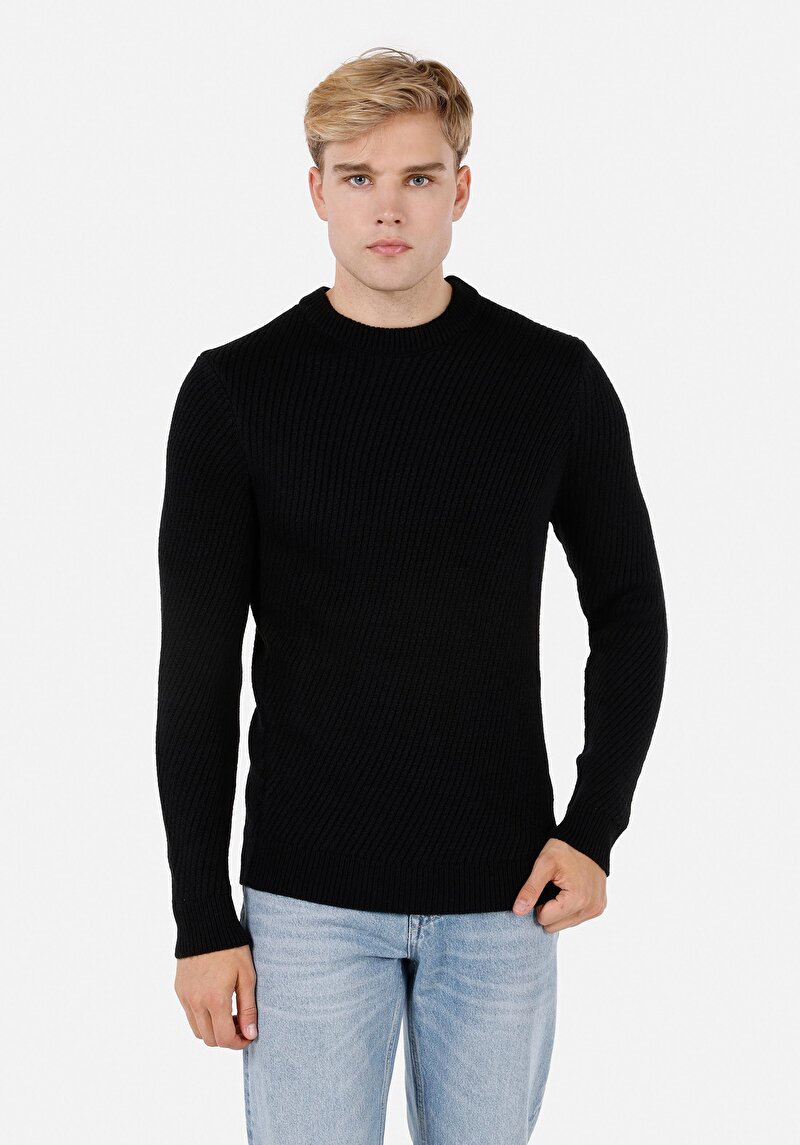 Зображення Светр Чоловічий Чорний Cl1071346