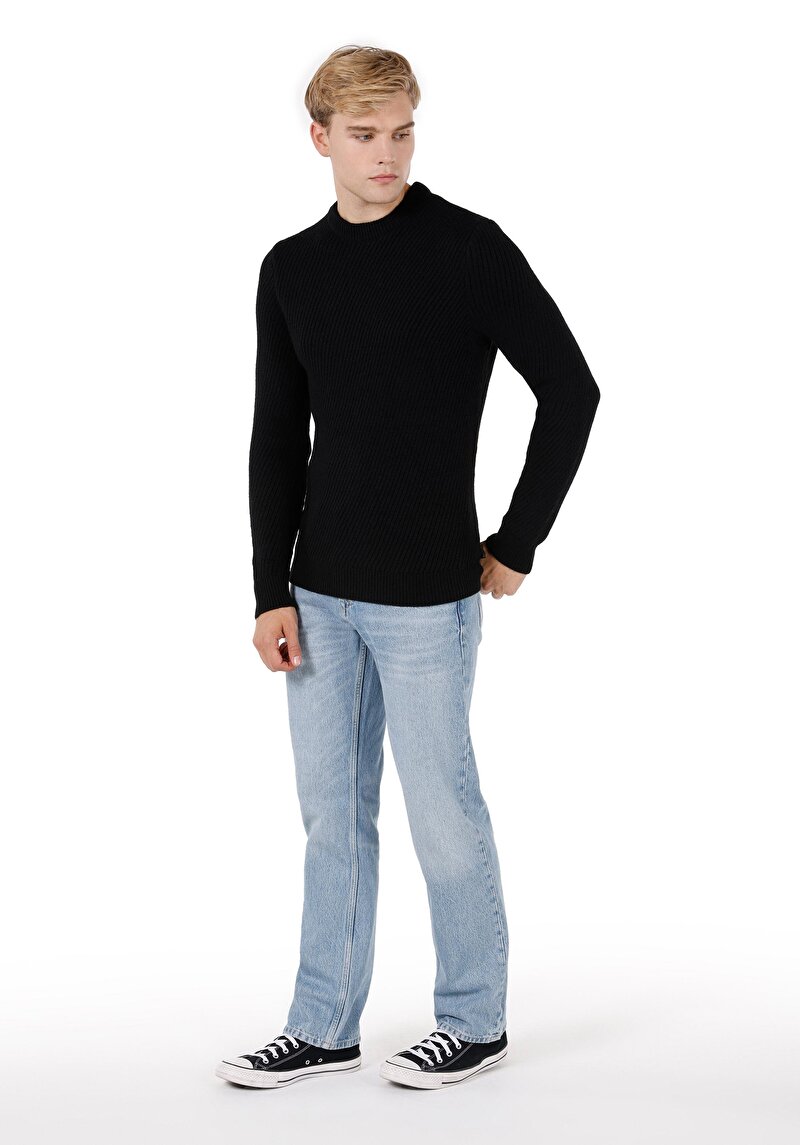 Показати інформацію про Светр Чоловічий Чорний  Cl1071346