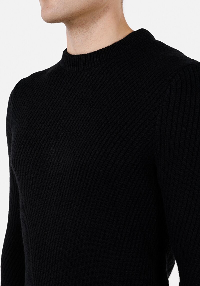 Показати інформацію про Светр Чоловічий Чорний  Cl1071346