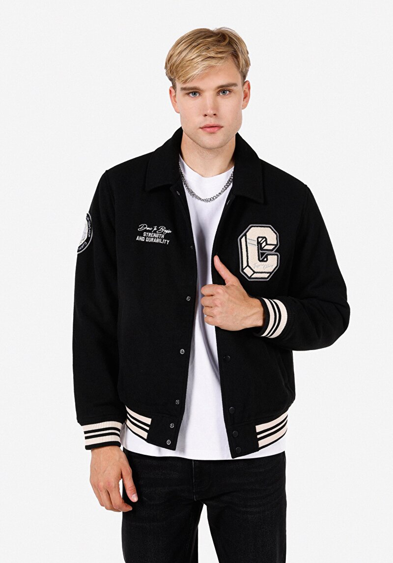 Зображення Куртка Чоловіча Чорна  Cl1070335