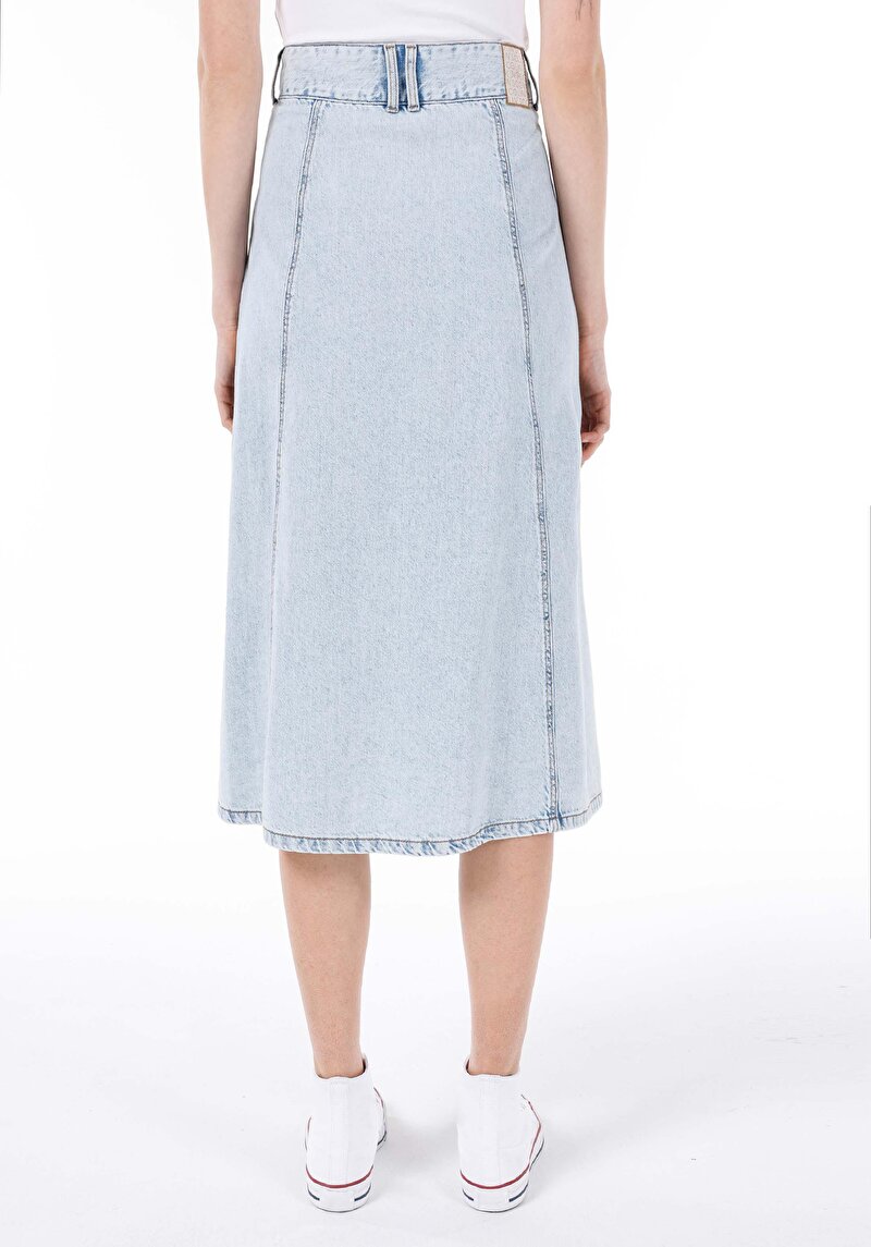 Показати інформацію про Спідниця Жіноча Блакитна  Cl1068627