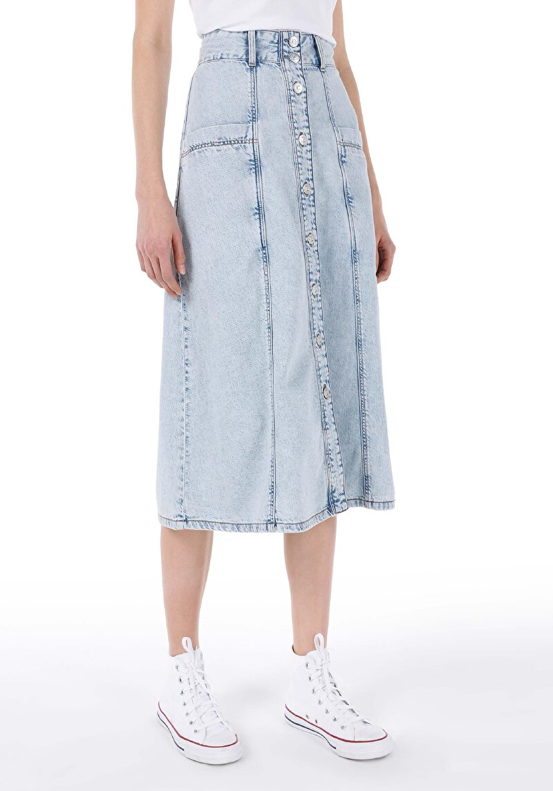 Показати інформацію про Спідниця Жіноча Блакитна  Cl1068627