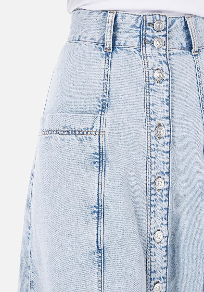 Показати інформацію про Спідниця Жіноча Блакитна  Cl1068627