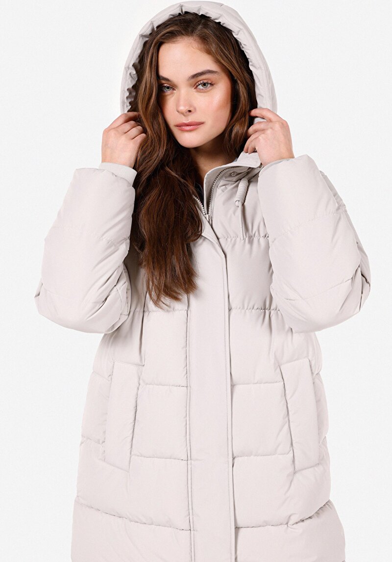 Показати інформацію про Пальто Жіноче Бежеве  Cl1070350