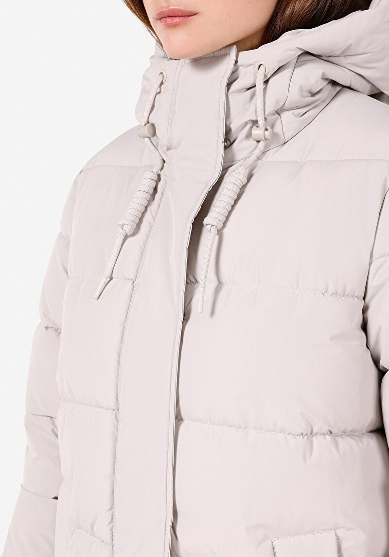 Показати інформацію про Пальто Жіноче Бежеве  Cl1070350