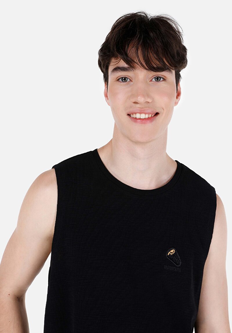 Показати інформацію про Майка Чоловіча Чорна  Cl1067627