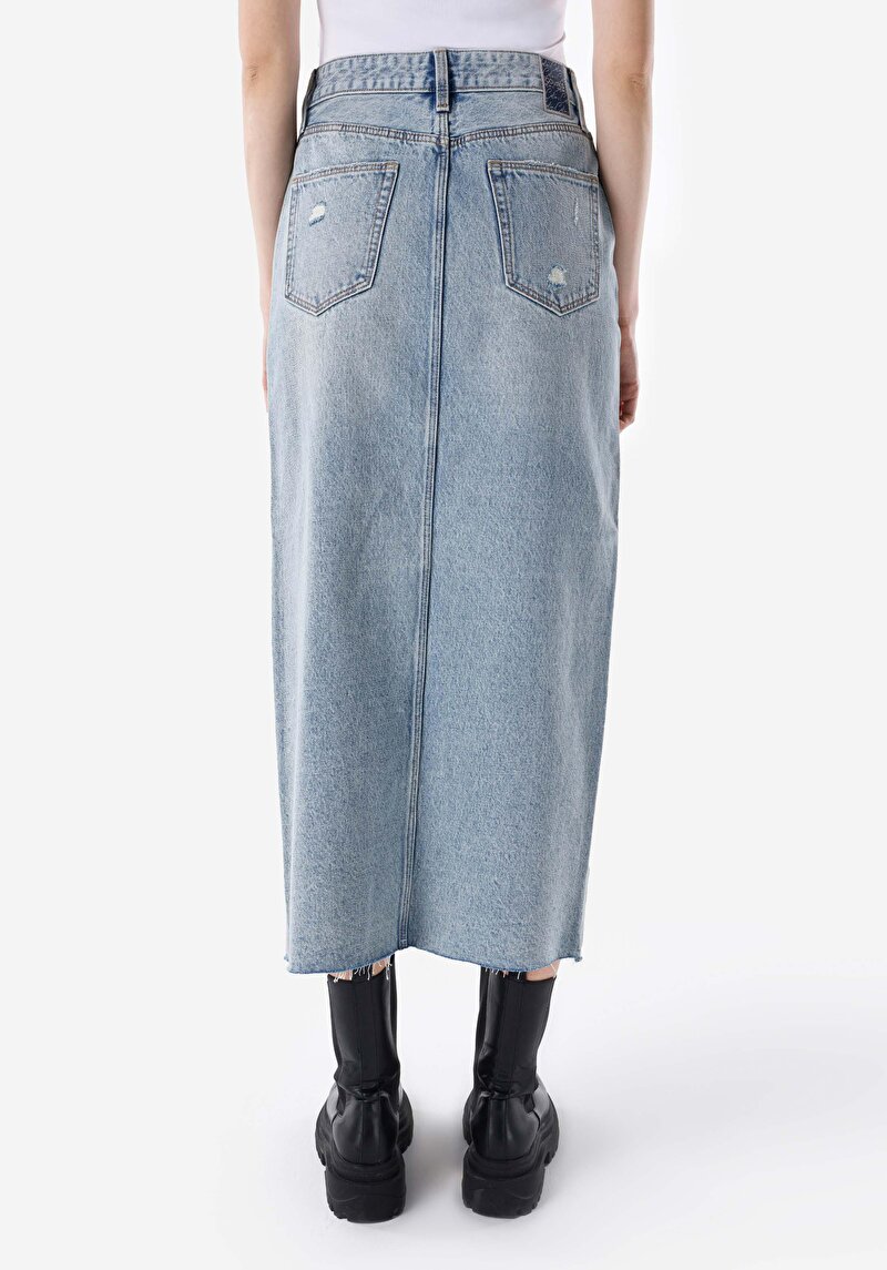 Показати інформацію про Спідниця Жіноча Блакитна  Cl1068629