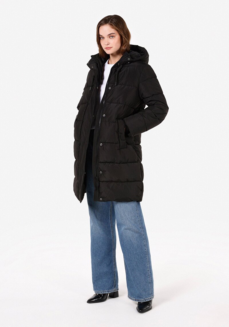 Зображення Пальто Жіноче Чорне  Cl1070350