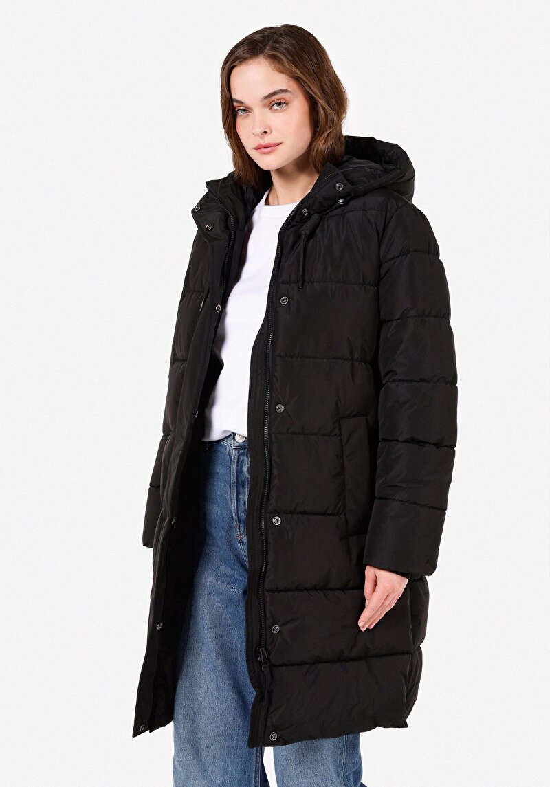 Зображення Пальто Жіноче Чорне Cl1070350