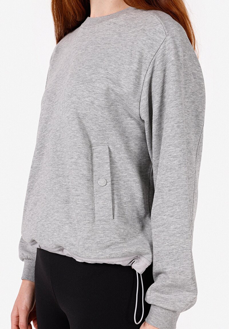 Показати інформацію про Толстовка Жіноча Сіра  Cl1071107