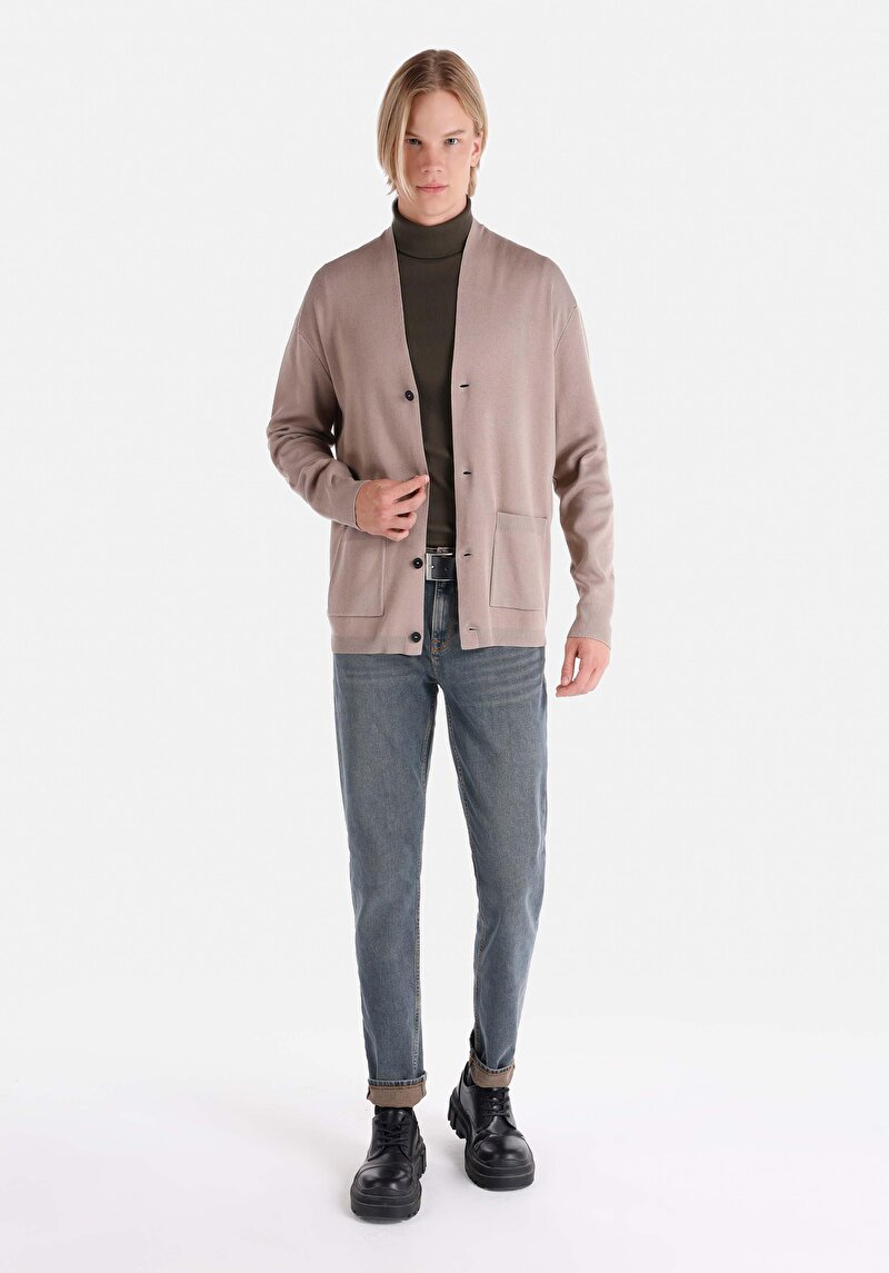 Зображення Кардиган Чоловічий Бежевий Cl1065216