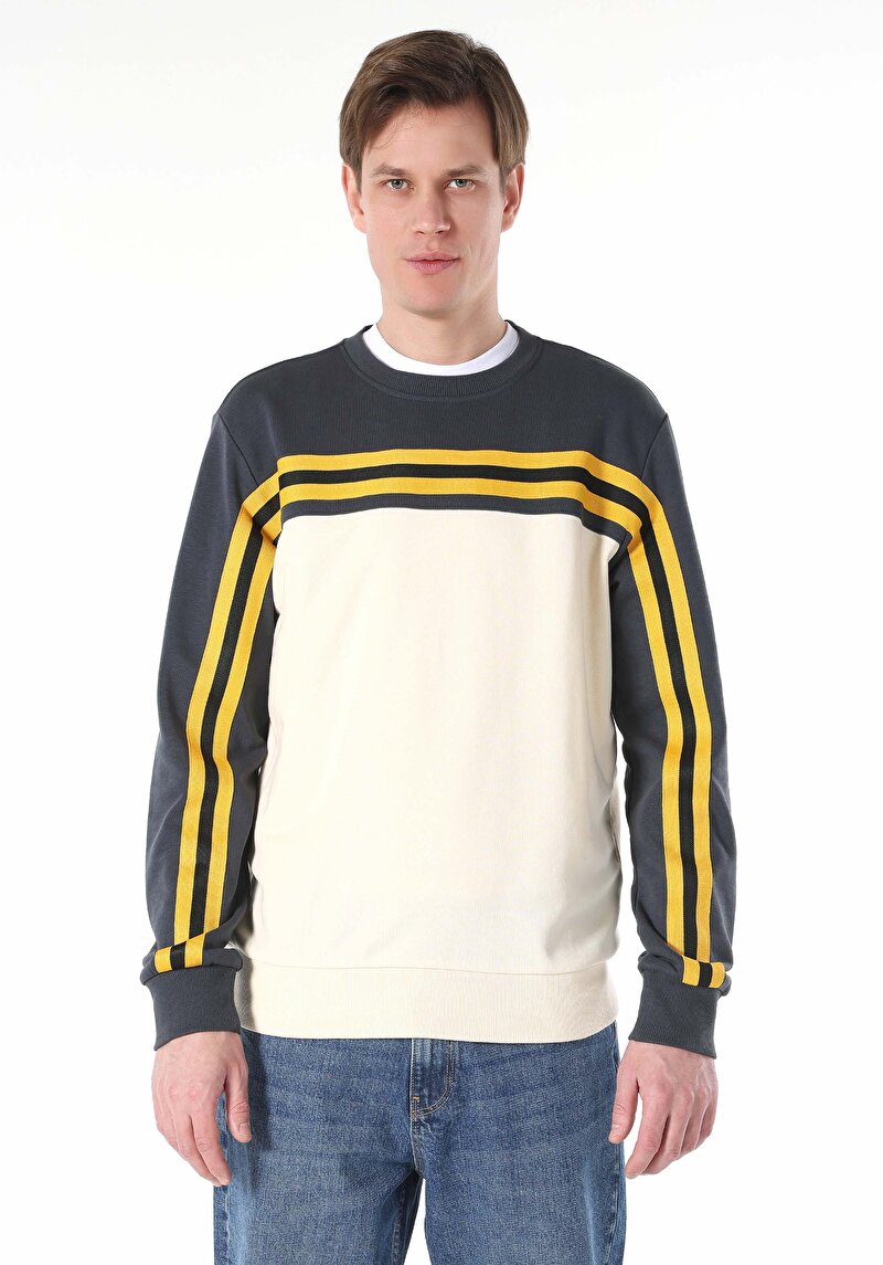 Показати інформацію про Толстовка Чоловіча Бежева  Cl1061641