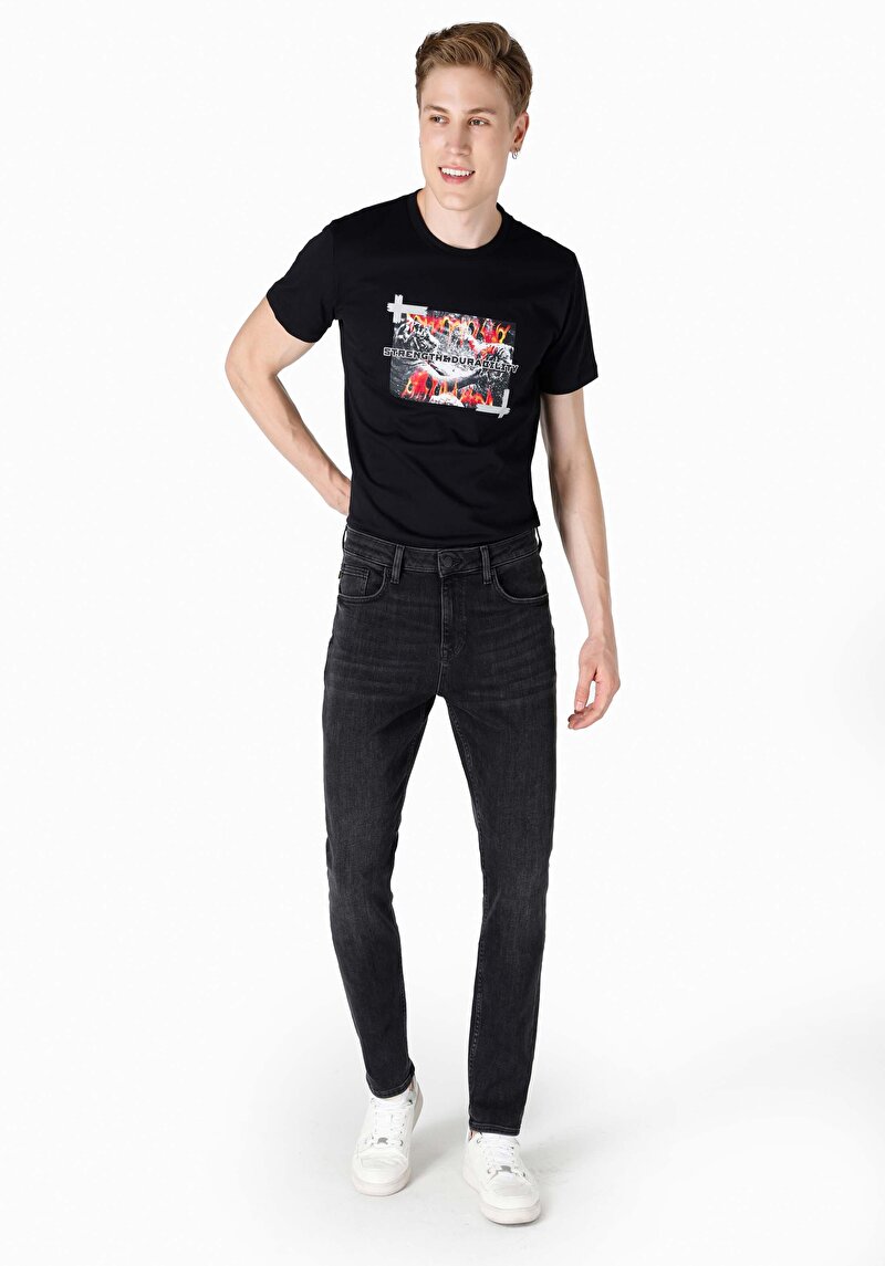 Зображення 067 Jack Джинси Чоловічі Чорні Класичного Крою Cl1066521