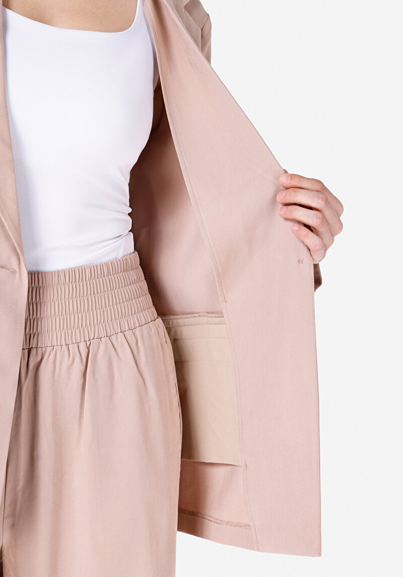 Показати інформацію про Піджак Жіночий Рожевий  Cl1067679