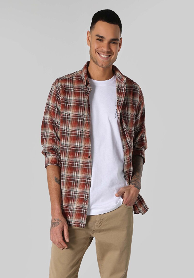 Зображення Сорочка З Довгим Рукавом Чоловіча Мультіколор  Cl1061661