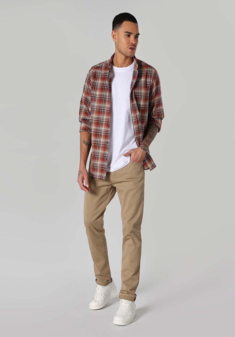 Показати інформацію про Сорочка З Довгим Рукавом Чоловіча Мультіколор  Cl1061661