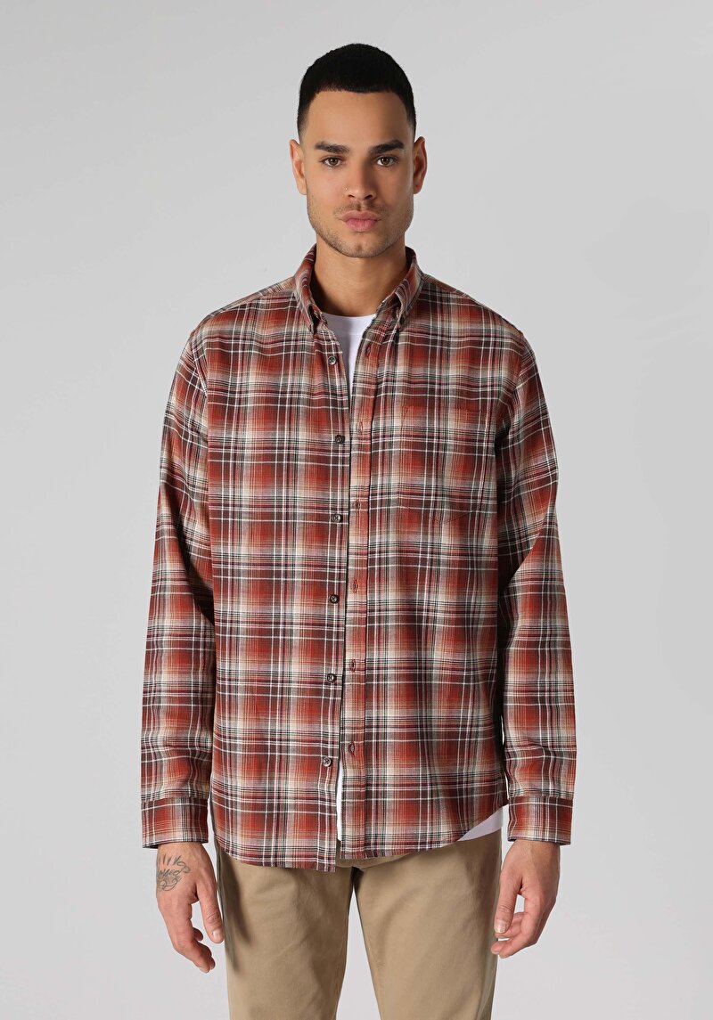 Показати інформацію про Сорочка З Довгим Рукавом Чоловіча Мультіколор  Cl1061661