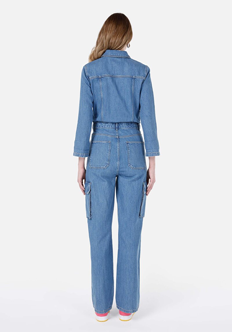 Показати інформацію про Комбінезон Жіночий Блакитний  Cl1068656