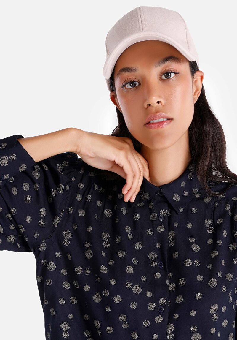 Показати інформацію про Сорочка З Довгим Рукавом Жіноча Синя  Cl1065231