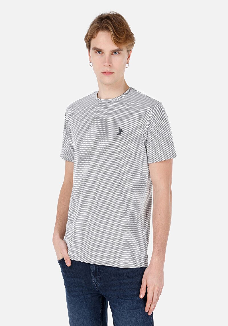 Зображення Футболка З Коротким Рукавом Чоловіча Біла  Cl1067720