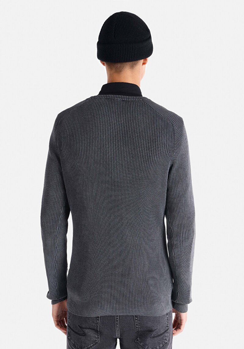 Показати інформацію про Светр Чоловічий Сірий  Cl1061736