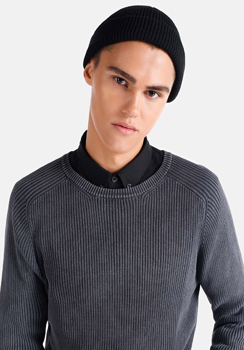 Показати інформацію про Светр Чоловічий Сірий  Cl1061736