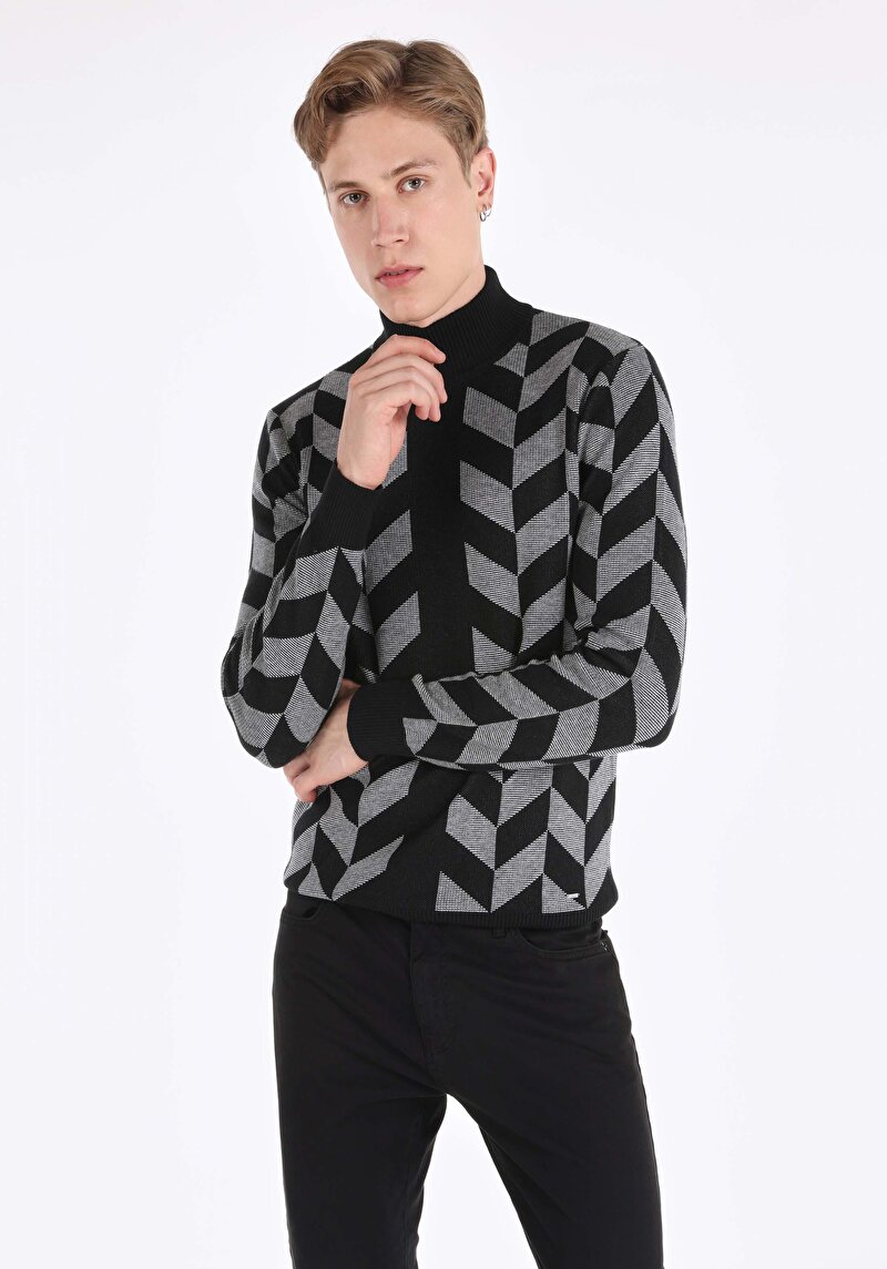 Зображення Светр Чоловічий Чорний  Cl1061738