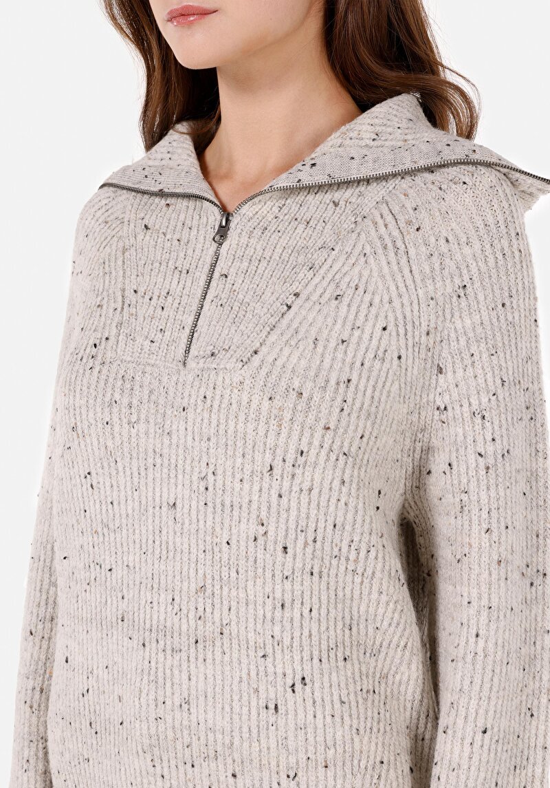 Показати інформацію про Светр Жіночий Сірий  Cl1071137