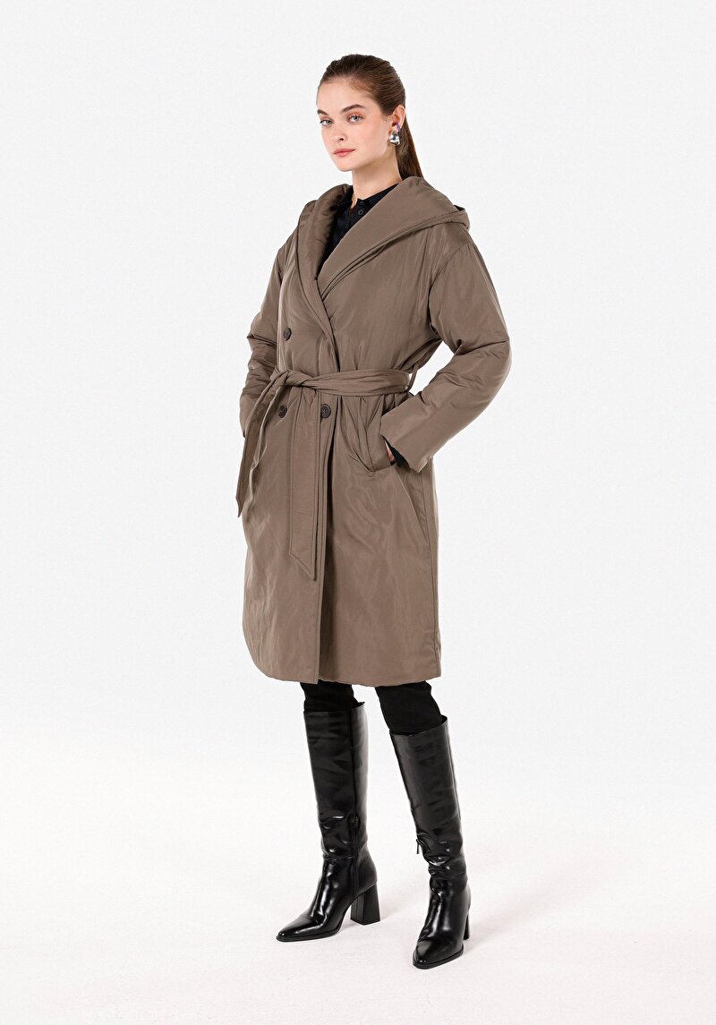 Зображення Пальто Жіноче Зелене  Cl1070518