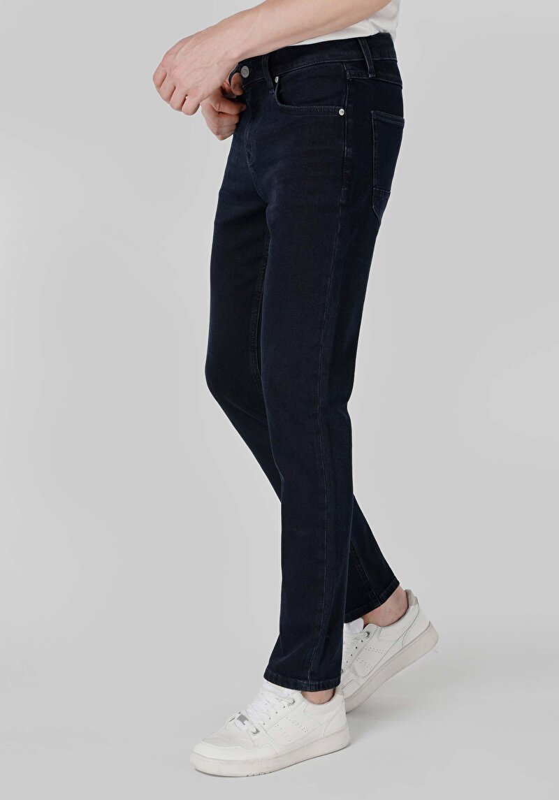 Зображення 044 Karl Джинси Чоловічі Блакитні Прямого Крою Cl1066539