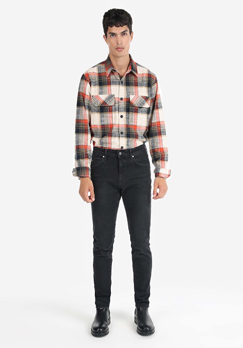 Зображення 041 Danny Джинси Чоловічі Чорні Вузького Крою Cl1065250