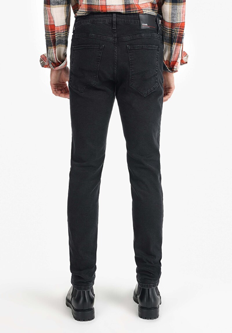Показати інформацію про 041 Danny Джинси Чоловічі Чорні Вузького Крою Cl1065250