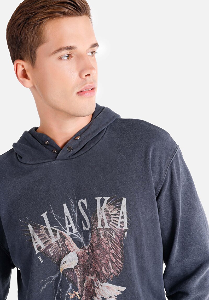 Показати інформацію про Толстовка Чоловіча Сіра  Cl1061755