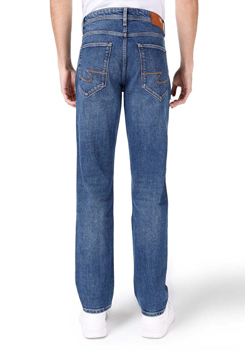 Показати інформацію про 045 David Джинси Чоловічі Блакитні Класичного Крою Cl1068667