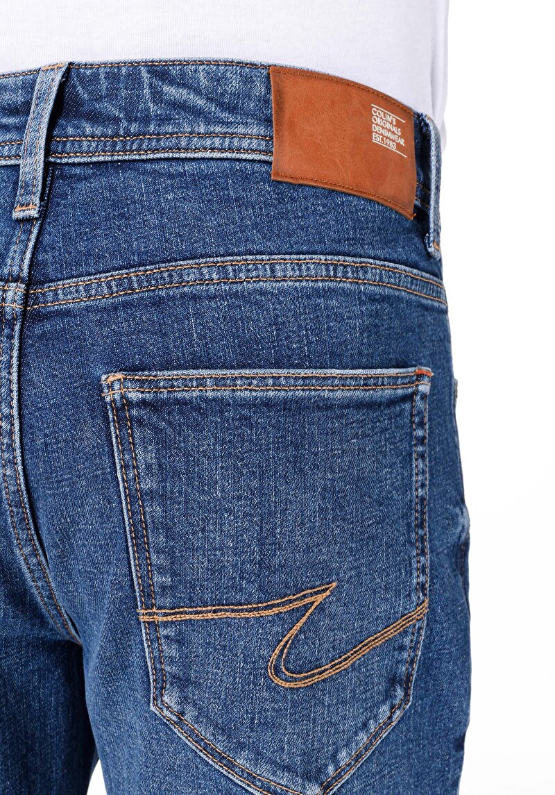 Показати інформацію про 045 David Джинси Чоловічі Блакитні Класичного Крою Cl1068667