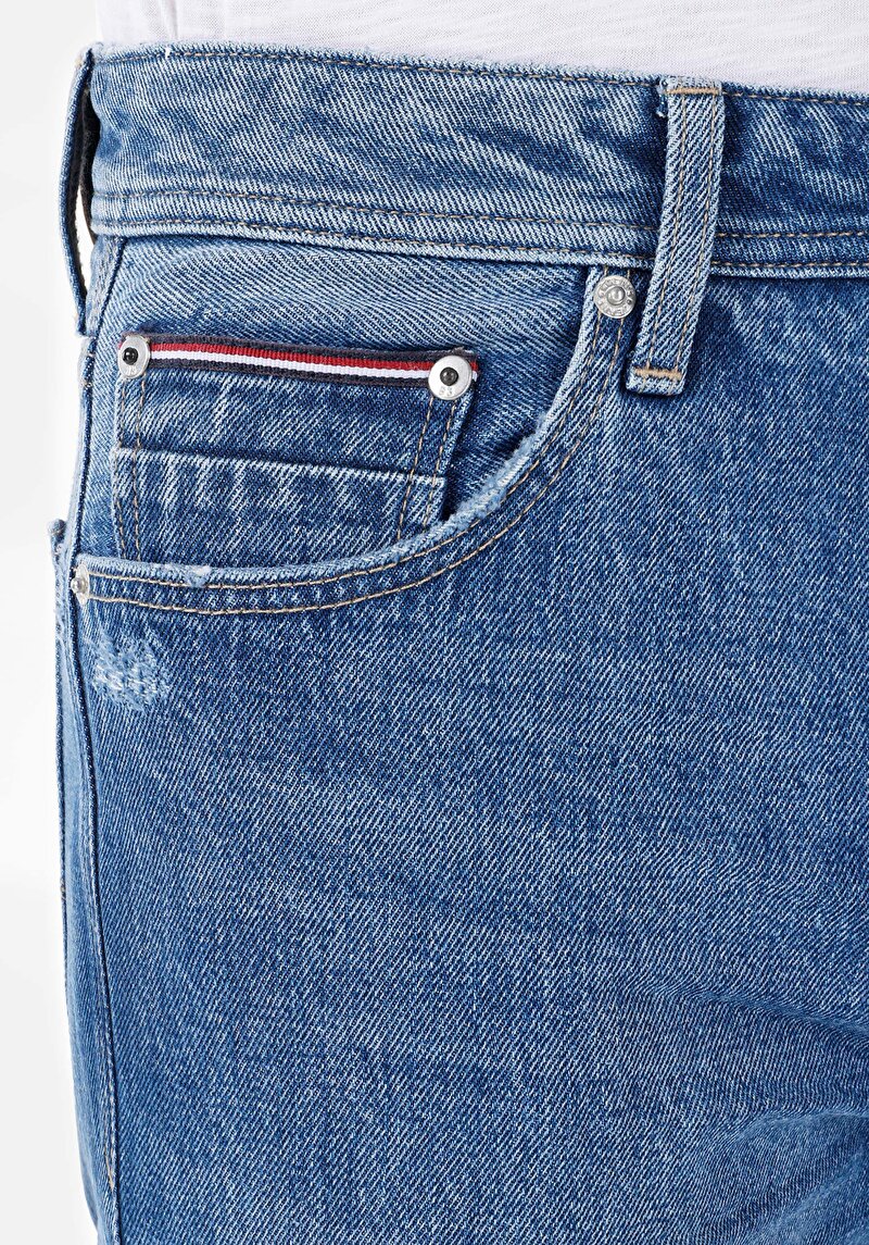 Показати інформацію про 045 David Джинси Чоловічі Блакитні Класичного Крою Cl1068668