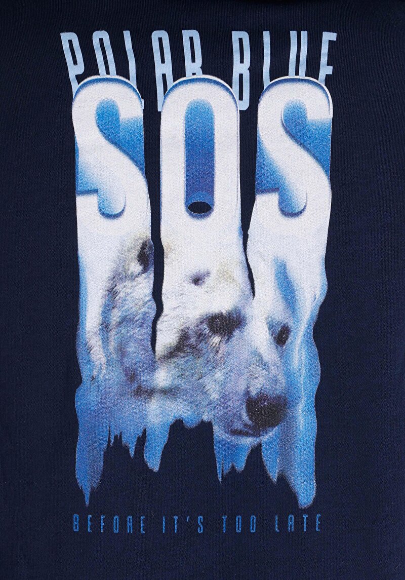 Показати інформацію про Толстовка Чоловіча Синя  Cl1066558