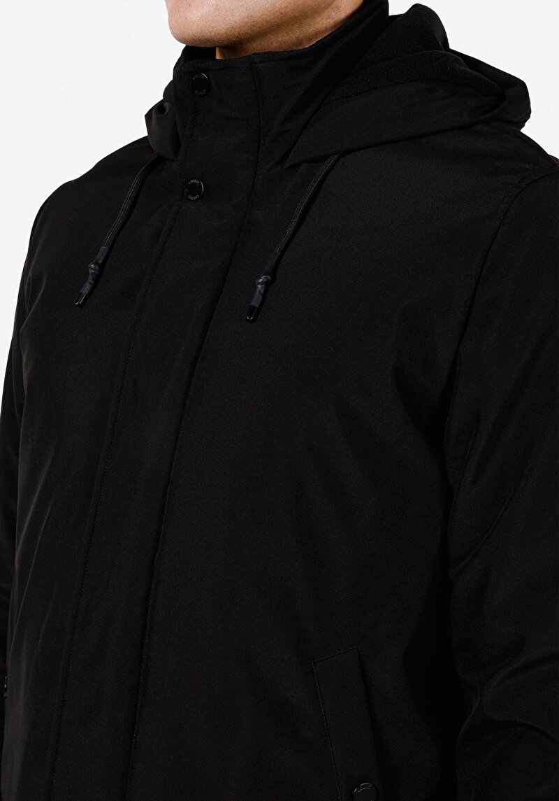 Показати інформацію про Пальто Чоловіче Чорне  Cl1070644