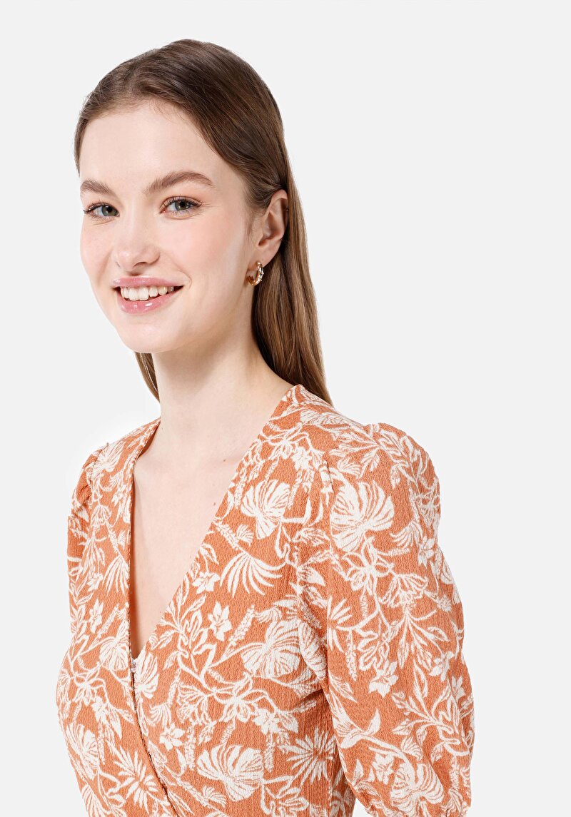 Показати інформацію про Футболка З Коротким Рукавом Жіноча Коричнева  Cl1067926