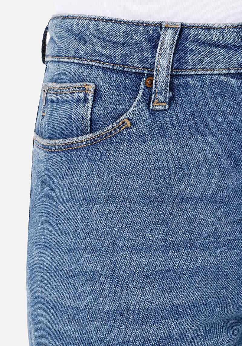 Показати інформацію про 703 Carla Джинси Жіночі Блакитні Вузького Крою Cl1068679